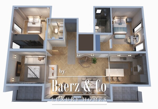 photo 15 Seaview Penthouse in Budva with Rooftop Terrace