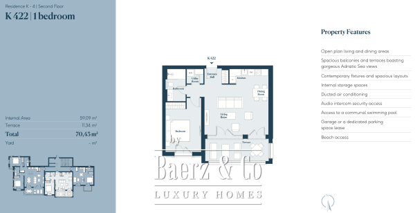 photo 4 Seaview Apartment in High End Resort with Marina