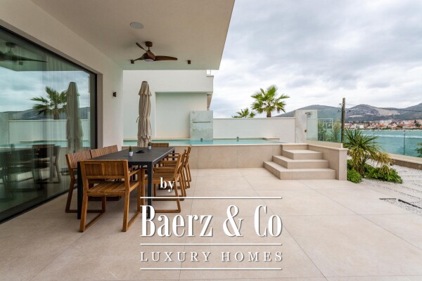 photo 15 Trogir, Čiovo, exclusive villa first row by the sea, with a beautiful view of the city