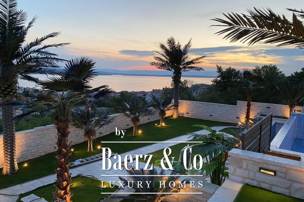 photo 5 Selce, Crikvenica, exceptional luxury villa NKP 400 m2 with pool and sea view