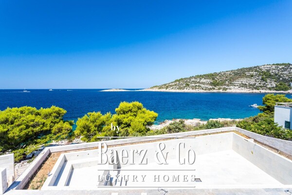 photo 22 Rogoznica, Ražanj, luxury villa under construction in a unique location, first row to the sea