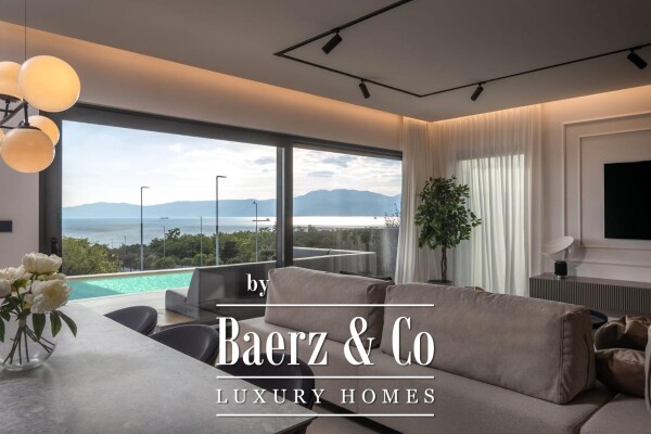 photo 4 Kostrena, luxurious four-room apartment with private pool NKP 134 m2