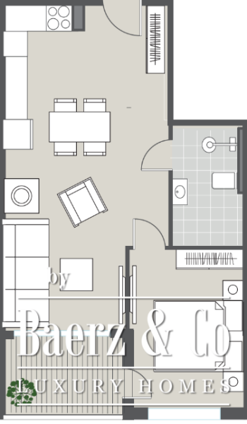 photo 16 New One Bedroom Apartment in Tivat near Porto Montenegro
