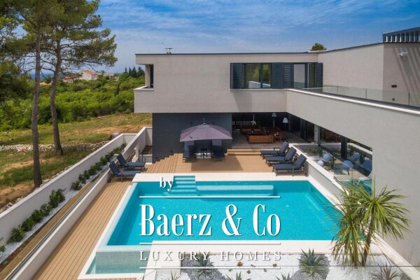 photo 4 Zadar, Diklo, beautiful villa with pool and sea view