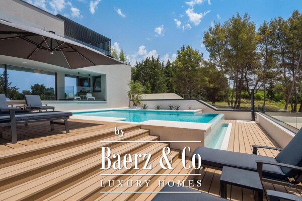 photo 5 Zadar, Diklo, beautiful villa with pool and sea view