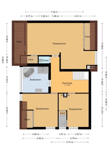 Floor Plan 2 - Waatselaarstraat 3
