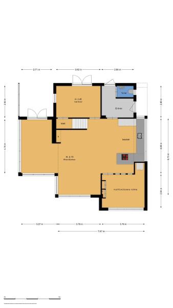 Floor Plan 1 - Nieuw-Loosdrechtsedijk 60