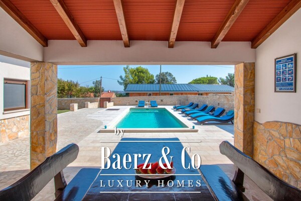 photo 3 Istria, Premantura, unique villa with panoramic views on a large landscaped garden