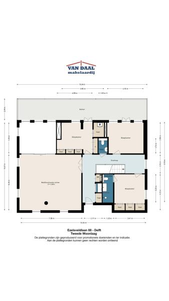 Floor Plan 2 - Ezelsveldlaan 88
