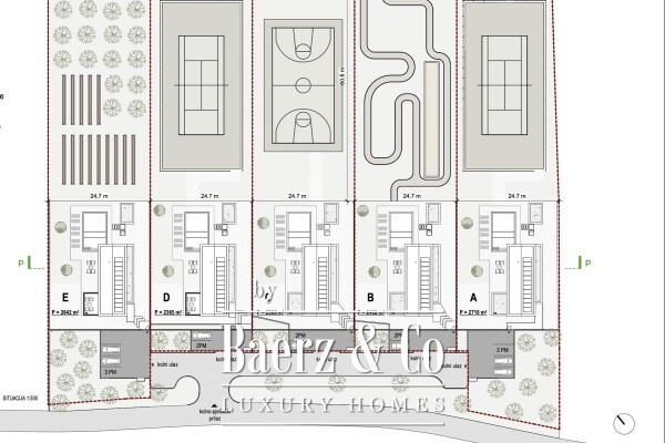 photo 11 Istria, Labin - top modern villa A, heated pool 48 m2, 2710 m2 of landscaped garden