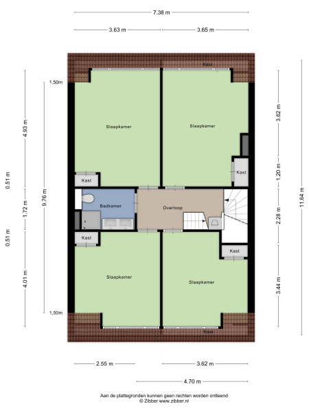 Floor Plan 4 - Prins Bernhardlaan 53