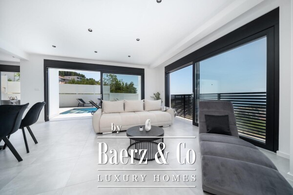 photo 7 Makarska, two-story, three-room apartment, with pool