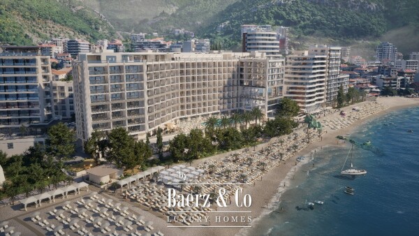 photo 2 Beachfront Investment Apartment in a 5* Hotel on Budva Riviera