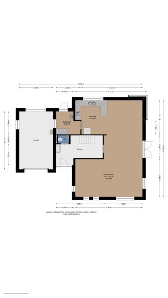 Floor Plan 1 - De Watersnip 18