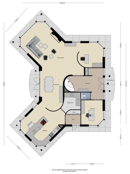 Floor Plan 1 - Verlengde Oude Veenendaalseweg 26
