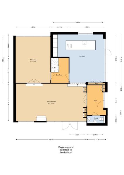 Floor Plan 1 - Zuidlaan 16