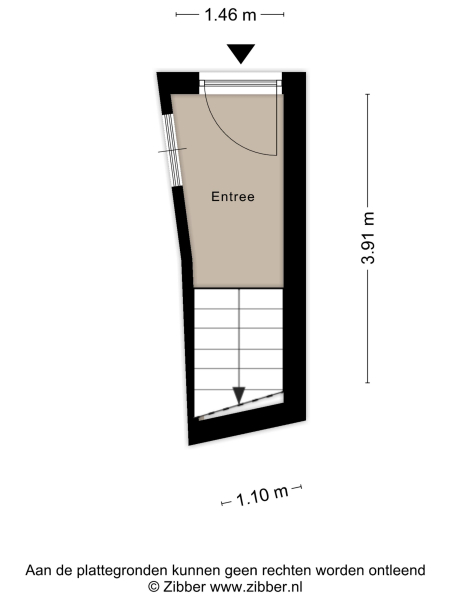 Floor Plan 1 - Dwars Koornbrugsteeg 8