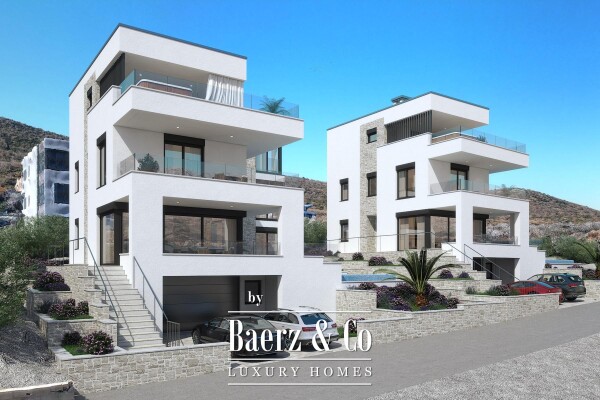 photo 3 Zadar, Vinjerac, luxury villa in the first row by the sea