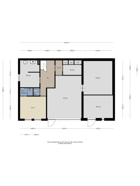 Floor Plan 1 - Heeckerenlaan 6
