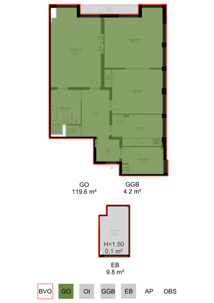Floor Plan 5 - Stadionkade 18 2