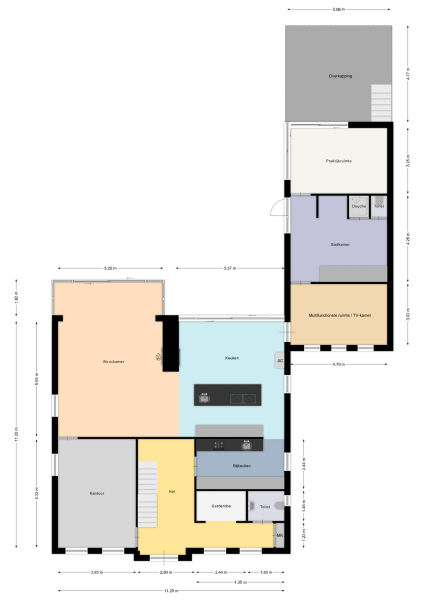 Floor Plan 1 - Op de Bies 29 b