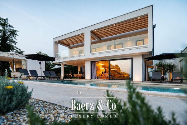 photo 3 Labin, Santalezi - Luxury villa with wellness, heated pool, gym - quiet location
