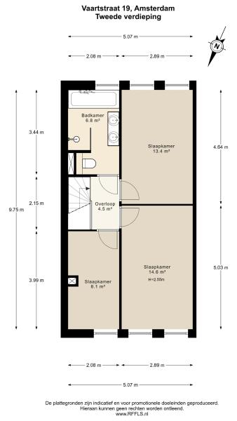 Floor Plan 7 - Vaartstraat 19