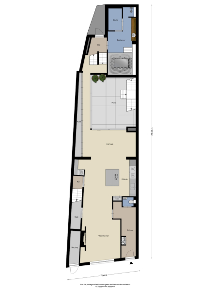 Floor Plan 2 - Sint Jacobstraat 31