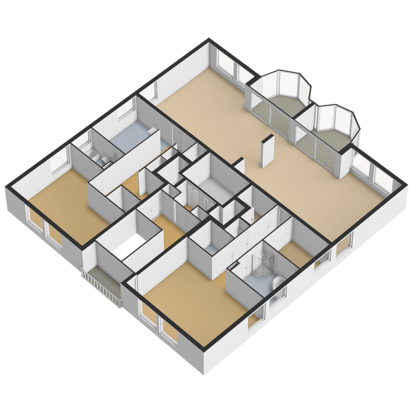 Floor Plan 3 - Zwolsestraat 11 B