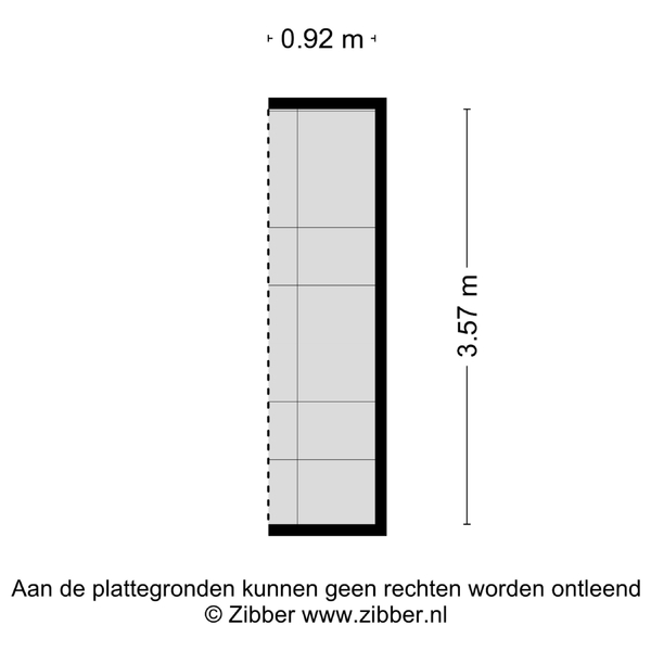 Floor Plan 6 - Van Vredenburchlaan 71